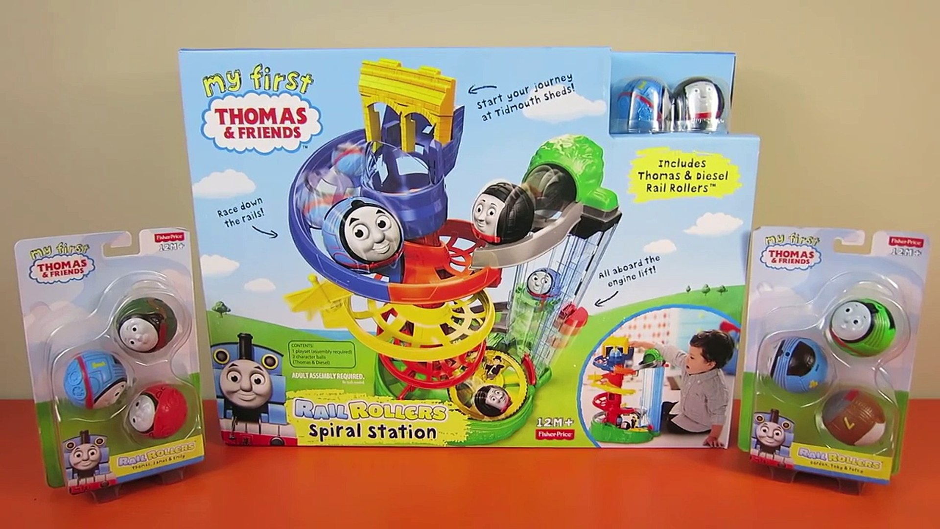 thomas rail rollers balls