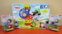 MY FIRST THOMAS & FRIENDS RAIL ROLLERS SPIRAL STATION TRAIN TANK ENGINE BALLS FOR BABIES &