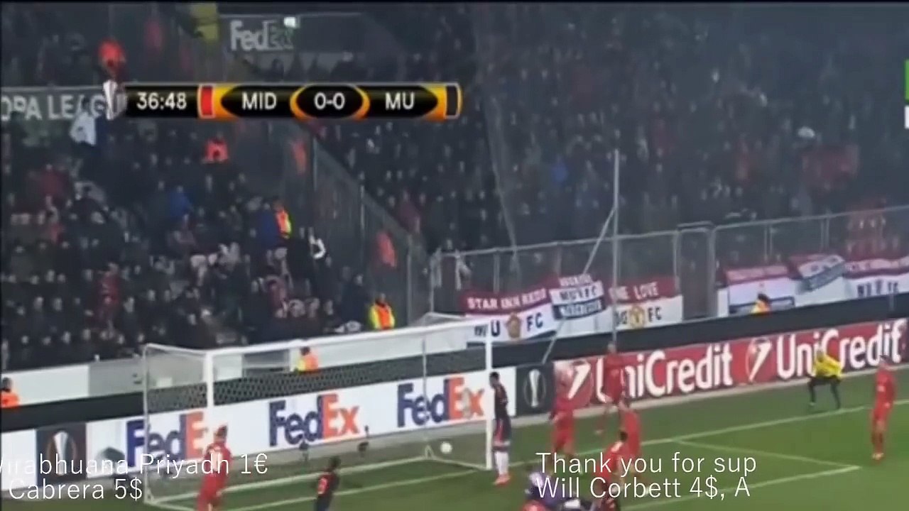 FC Midtjylland vs Manchester United 2-1 Highlights & Goals 2015-16 Europa League 18-02-2016