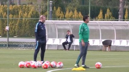 Ümit Milli Futbol Takımı Antrenmanı