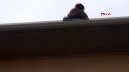 Eskişehir Bu Kez de Hastane Çatısına Çıktı