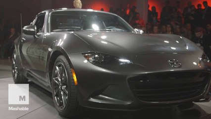 The MX-5 RF is a surprising showstopper from Mazda