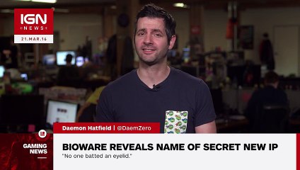 BioWare Reveals Name of Secret New IP, No One Notices - IGN News