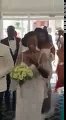 Adwoa Saah Dances with husband at her wedding _(ADOM TV HOST)