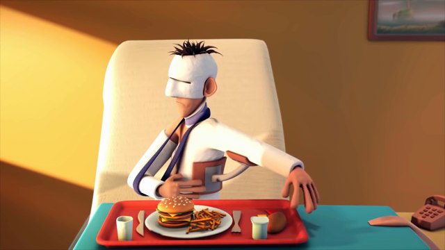 Лучшие короткие мультики Больной.