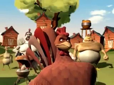 Лучшие короткие мультики Крутой Петух.