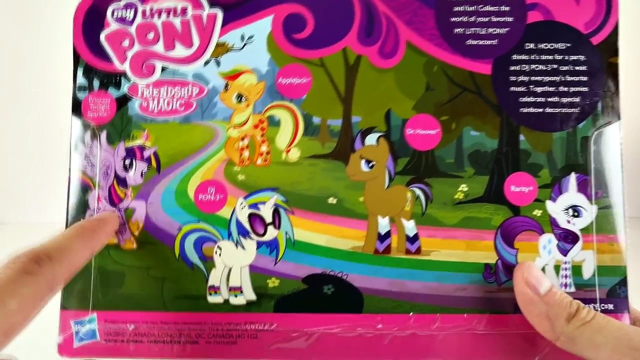 BIG My Little Pony Toy Haul Unboxing Fashion Style Ponies Water Cuties Princess Cadance ML