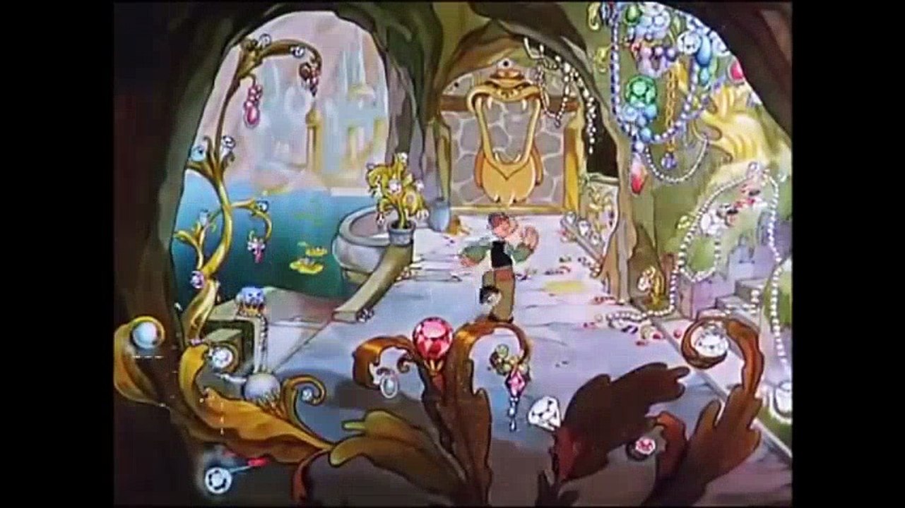 Popeye the Sailor Man | Popeye Aladdin and his Wonderful Lamp | 193 Popeye Cartoon