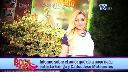 Carlos José y La Gringa comenzaron como amigos y hoy se ve algo más