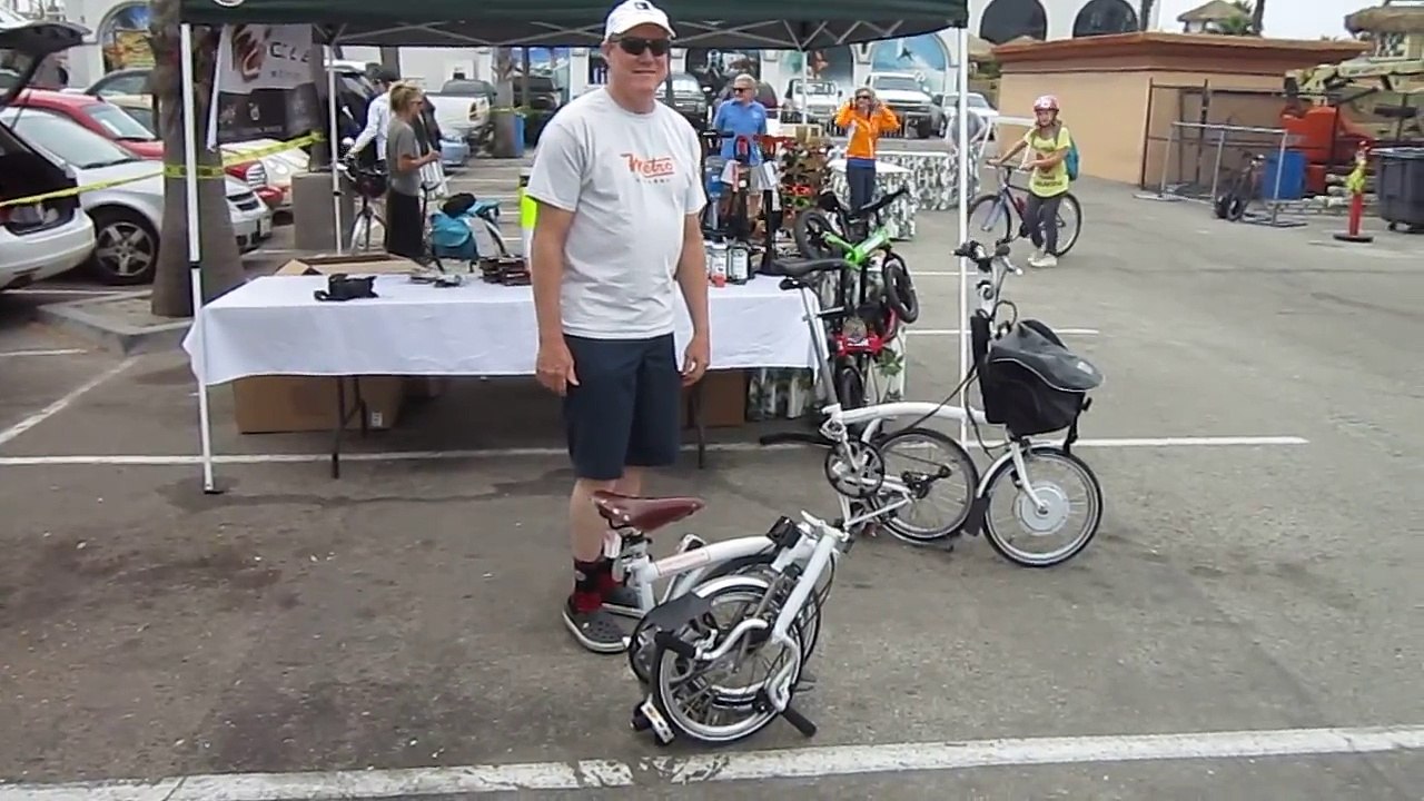 Brompton Demonstrator Titanium 2 speed Folding Bike