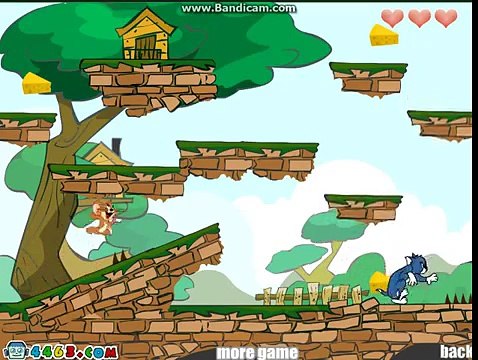 Tom and Jerry Online Games - Jerry Steals Cheese Level 1-3
