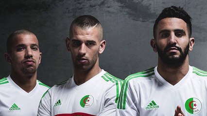 Les nouveaux maillots de l'Algérie dévoilés !