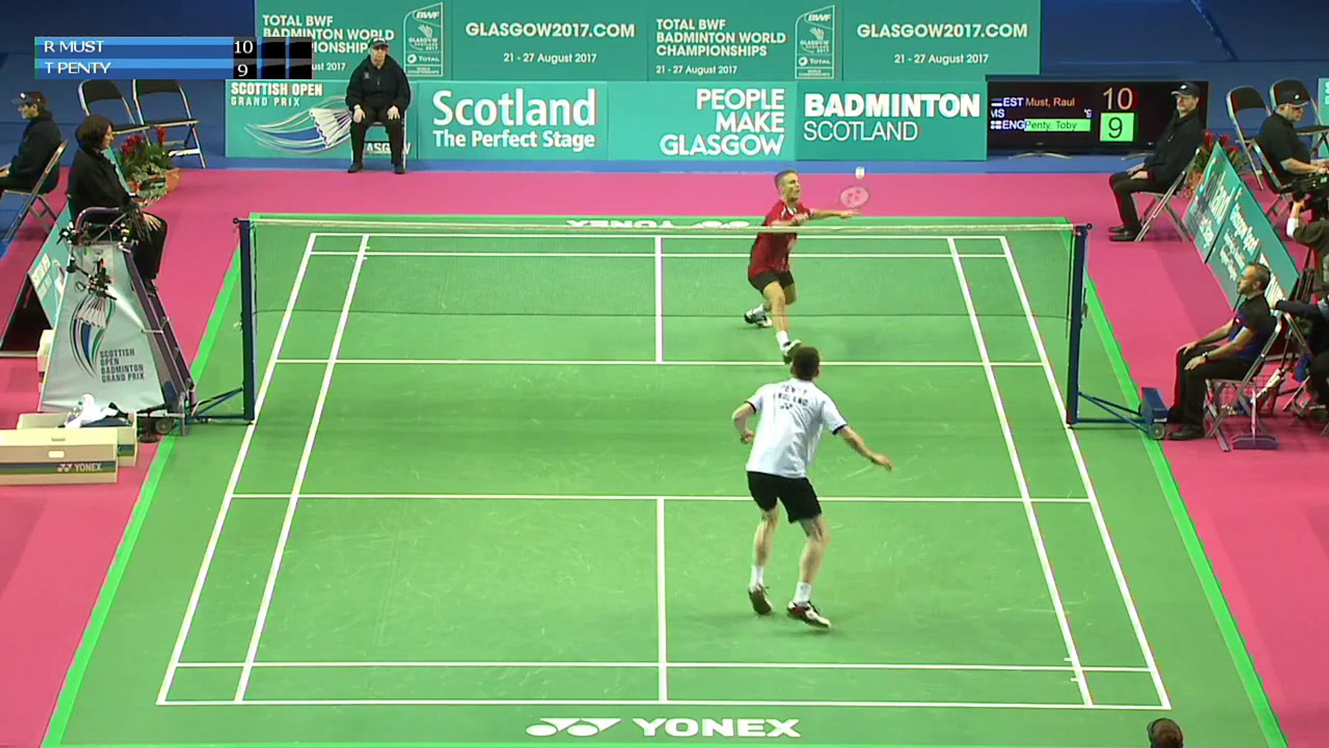 Badminton Raul Must Vs Toby Penty Ms R16 Scottish Open 2015 Dailymotion Video