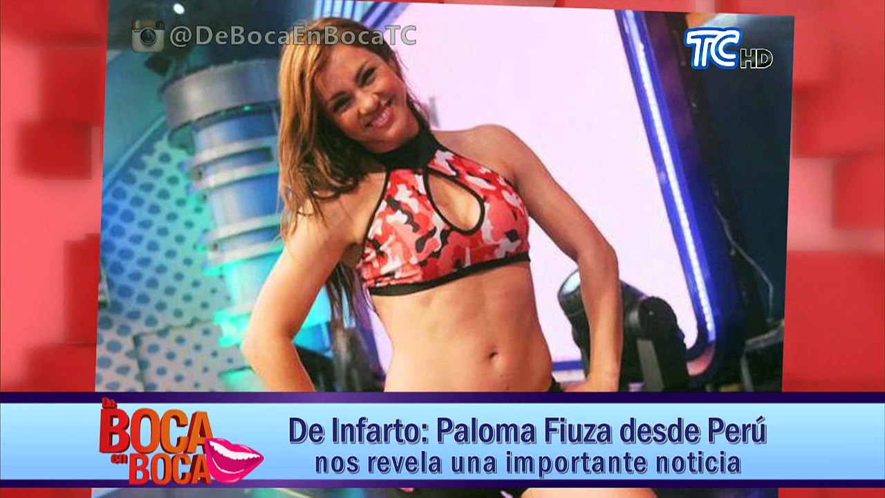 Paloma Fiuza desde Perú nos revela una importante noticia