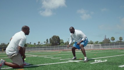 NFL Up!: Goalie reaction drill