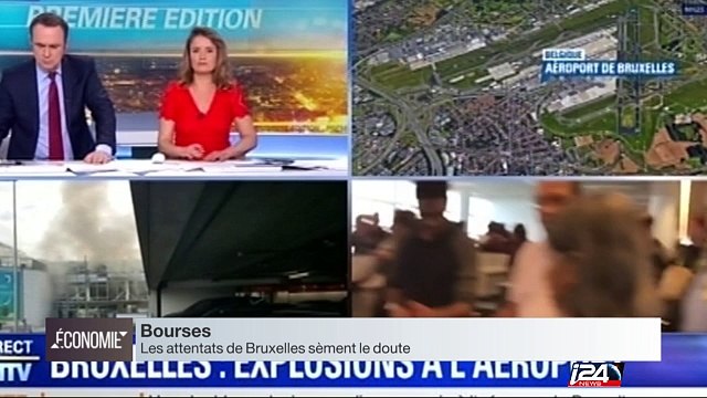Attentats de Bruxelles : la réaction des Bourses. Avec Laurent Perez (Herez Israël).