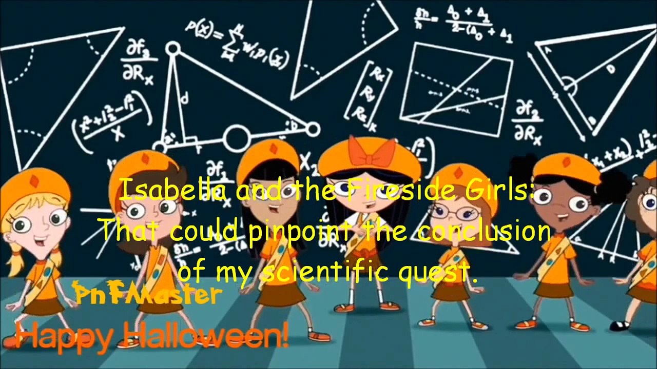 Phineas and Ferb Night Of The Living Pharmacist - Triangulation Lyrics