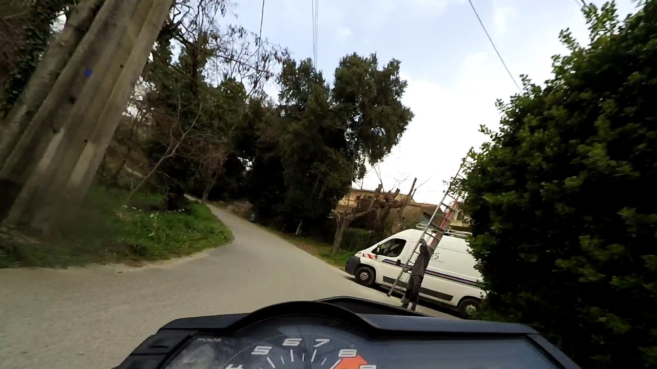 Descente vers Vidauban