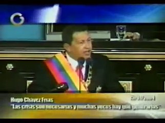 Recordando: Chavez aseguró que "las crisis eran necesarias y que muchas veces habían que generarlas"