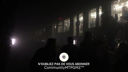 [HD] [EXCLU] TERRIBLE IMAGE DE L’ÉVACUATION DES PASSAGERS DU METRO ENTRE Arts-Lois ET Maelbeek