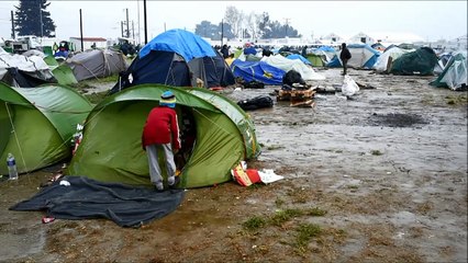 Au camp de réfugiés d'Idomeni, le futur reste incertain