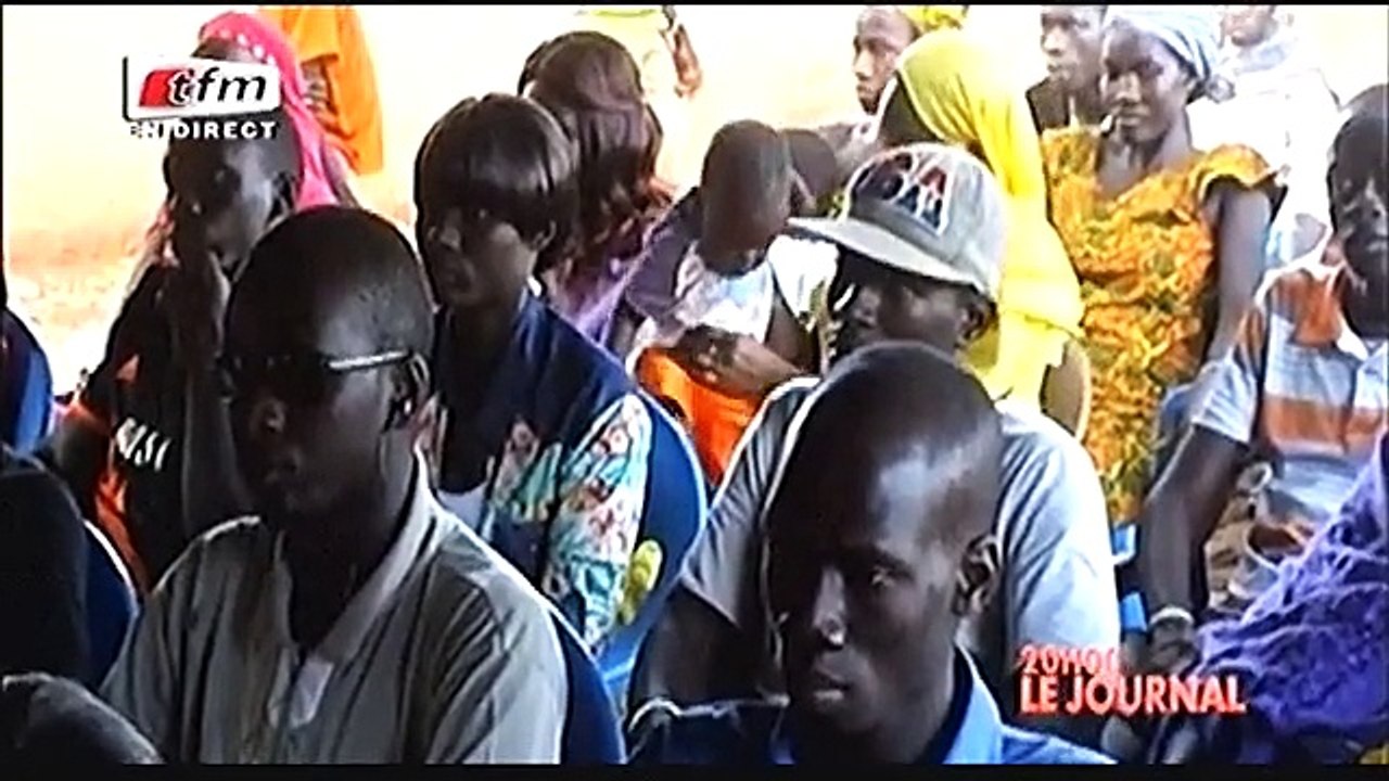 JT Français 20h 23 Mars 2016 - Présentation: Sarah Cissé