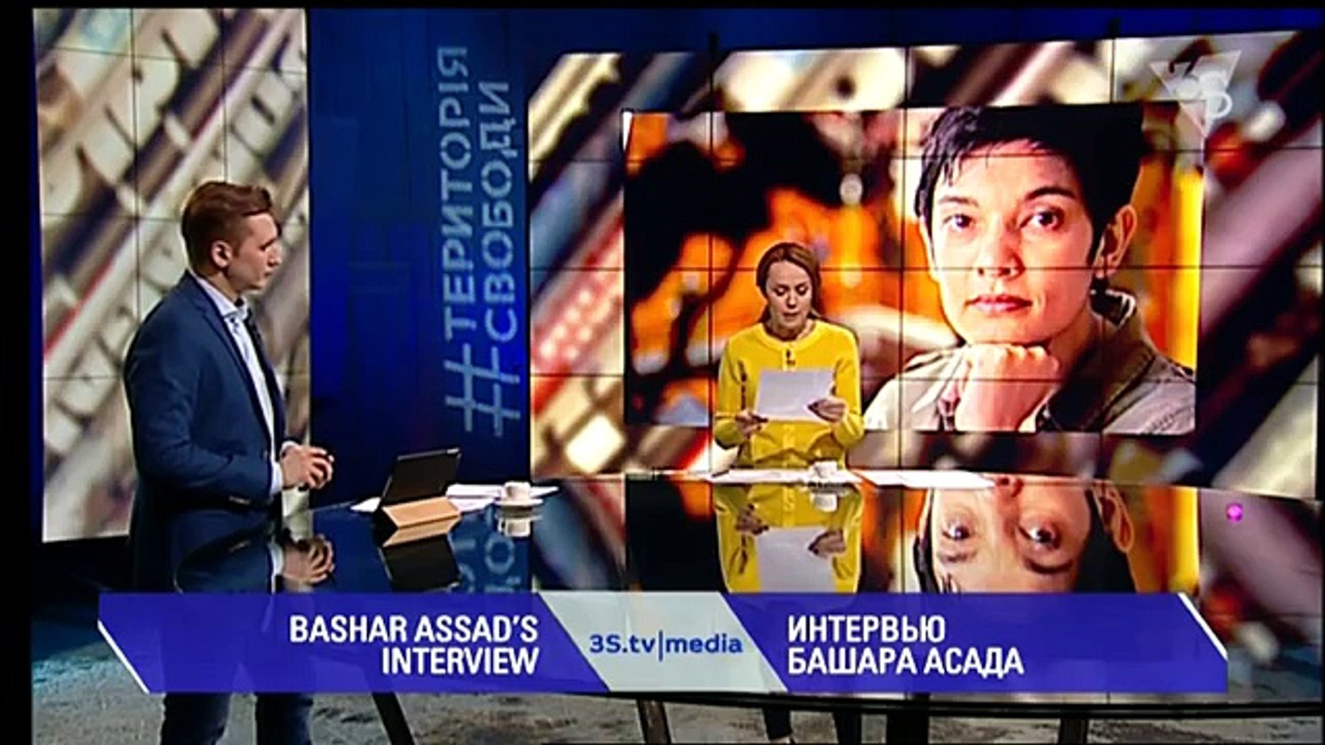 ИНТЕРВЬЮ БАШАРА АСАДА. 3stv|media (22.02.2016)