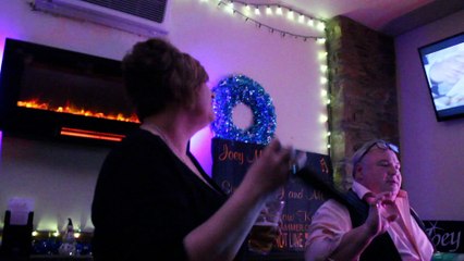 Karaoke of 4 Non Blondes song Baltimore Maryland Feb 2016