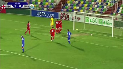 Nika Katcharava Second Goal ~ Georgia (U21) vs San Marino (U21) 2-0
