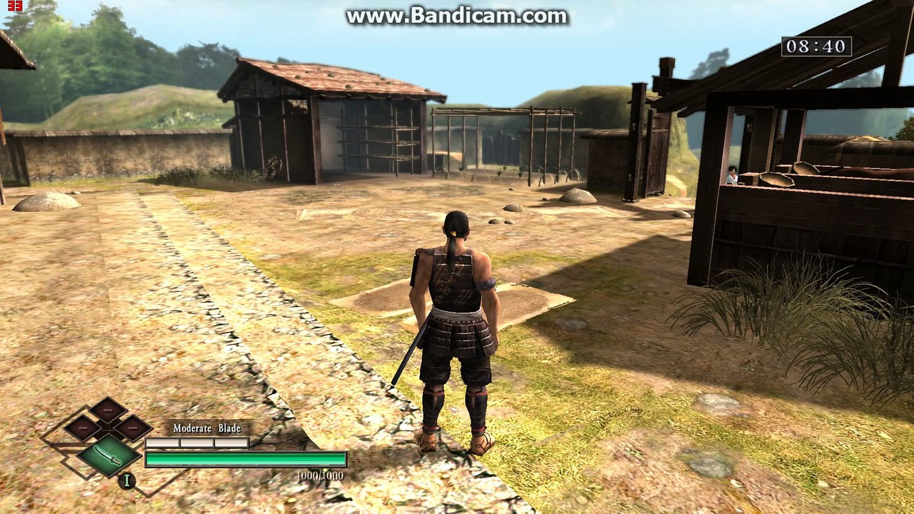 Way of the Samurai 3 GTS 450 1080p gameplay