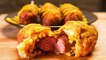 Deep Fried Mac & Cheese Bacon Corn Dog, Comfort Food Squared