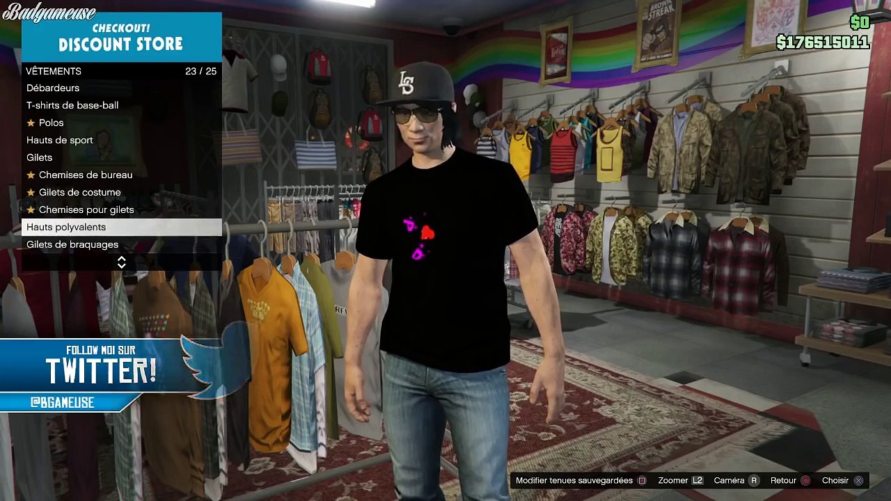 TENUE DE KYLO REN SUR GTA5 ONLINE !! ( FACE )