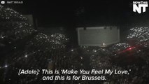 Adele Paid Tribute To The Victims Of The Brussels Terror Attacks At A Performance