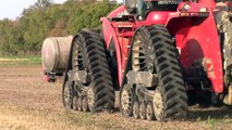 Case IH 9230 Axial-Flow On Tracks Harvesting Soybeans
