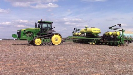 John Deere 8360RT Tractor and 1790 Planter