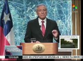Chile no cederá territorio para salida al mar para Bolivia