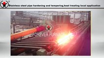 Stainless steel pipe hardening and tempering,heat treating equipment1