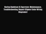 Read Harley-Davidson XL Sportster: Maintenance Troubleshooting Repair (Clymer Color Wiring