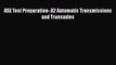 Read ASE Test Preparation- A2 Automatic Transmissions and Transaxles PDF Online