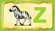 Multipédia des animaux. La lettre Z le Zèbre
