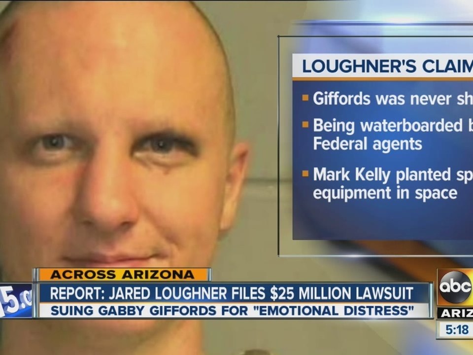 Report: Jared Loughner files $25 million lawsuit