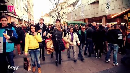 Weihnachtsstress in der Shopping Meile | taff | Weihnachten 2015