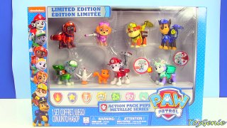 Paw Patrol Limited Edition Metallic Action Pack Pups With Everest
