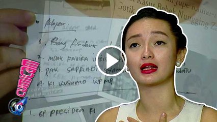 Zaskia: "Saya Minta Maaf Kepada Presiden RI" - Cumicam 24 Maret 2016