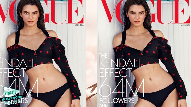Kendall Jenner Poses in Sexy Bikini For 1st Ever ‘VOGUE’ Cover