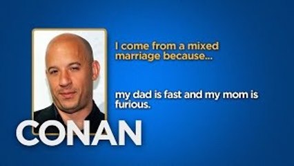 Celebrity Survey: Vin Diesel, Donald Trump Edition - CONAN on TBS