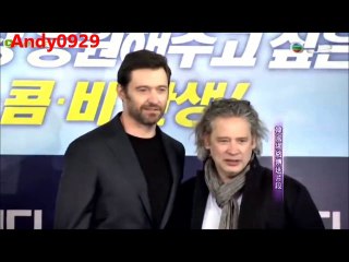 Hugh Jackman Promoted His Movie Eddie The Eagle In Korea.