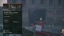 Assassins Creed Syndicate, gameplay Español parte 74, Carl Marx, Incenciando la fabrica
