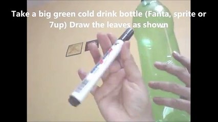 how to make Best Out Of Waste Plastic bottles lovely lily plant Showpiece