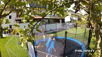 Trampoline Fails Compilation || FailArmy